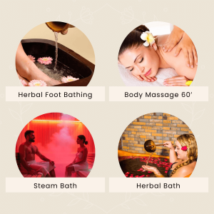 VIP I: MASSAGE 60' + SAUNA