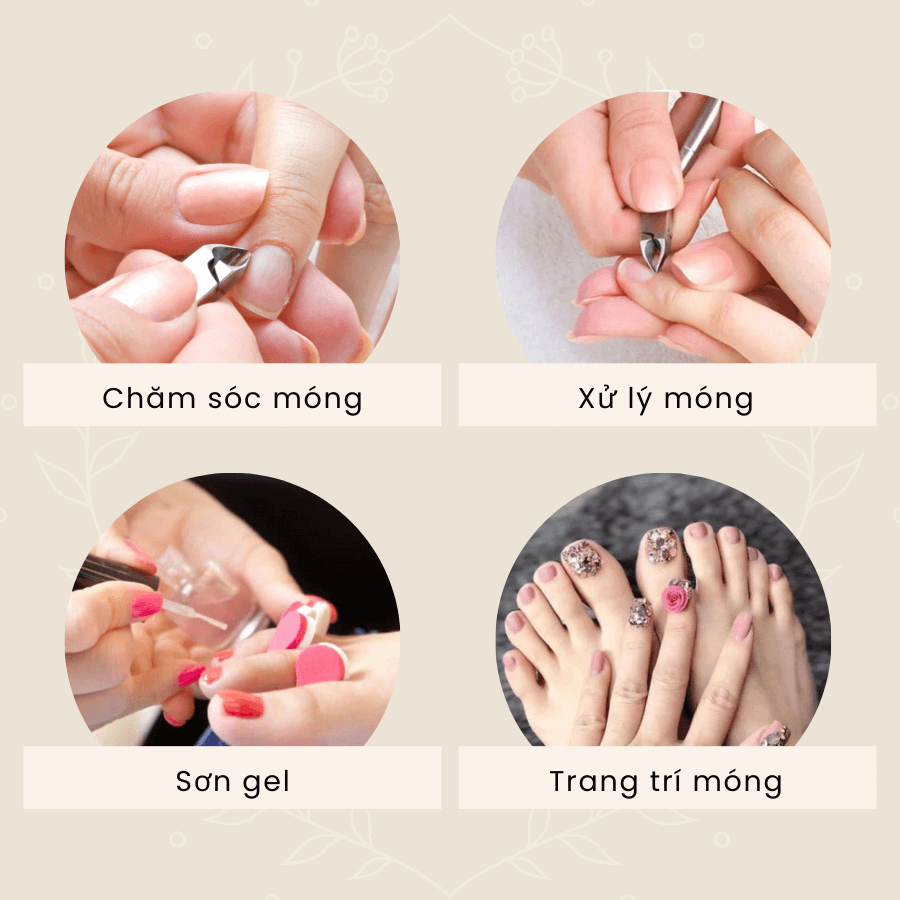 Combo III – Cuticle Care, Ingrown Nail, Gel Polish, Design